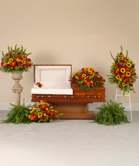 Lone Star Sympathy Set – CHRISTELL'S FLOWERS, Killeen TX
