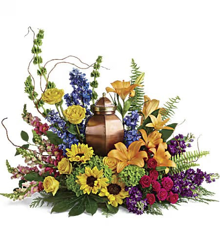 With All Our Hearts Cremation Tribute – CHRISTELL'S FLOWERS, Killeen TX