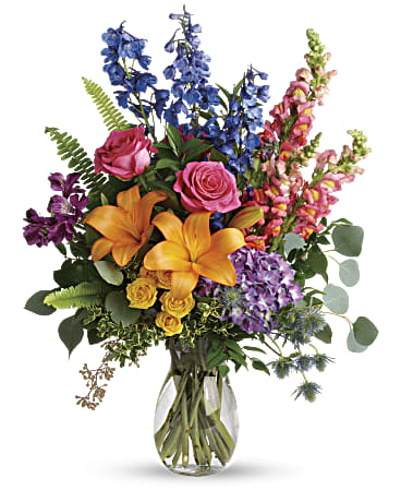 Rainbow Brights Bouquet – CHRISTELL'S FLOWERS, Killeen TX