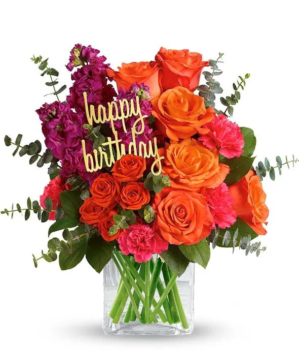 Birthday Blooms Bouquet – CHRISTELL'S FLOWERS, Killeen TX