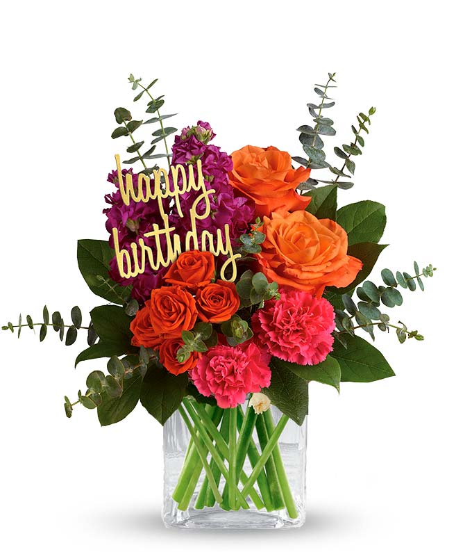 Birthday Blooms Bouquet – CHRISTELL'S FLOWERS, Killeen TX