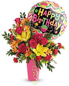 Birthday Bash Bouquet – CHRISTELL'S FLOWERS, Killeen TX