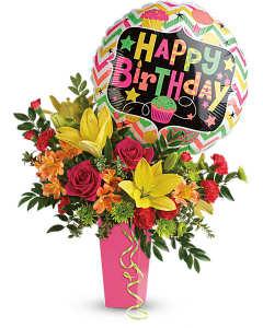 Birthday Bash Bouquet – CHRISTELL'S FLOWERS, Killeen TX