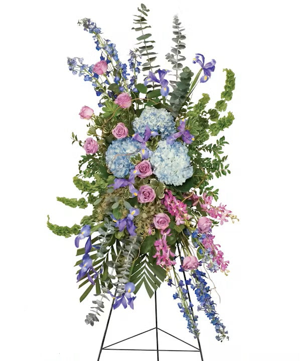 Tranquil Fields Standing Spray – CHRISTELL'S FLOWERS, Killeen TX