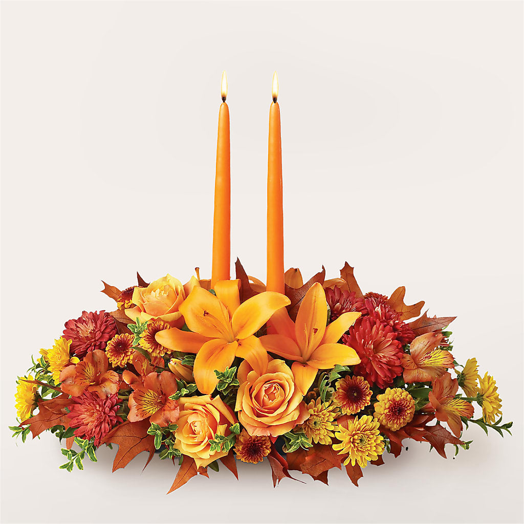 Traditions Centerpiece – CHRISTELL'S FLOWERS, Killeen TX