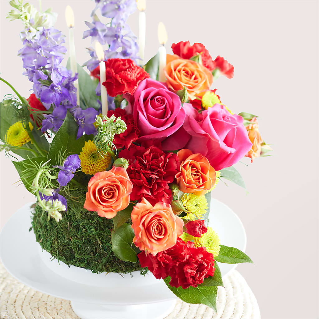 Best Year Yet Floral Cake – CHRISTELL'S FLOWERS, Killeen TX