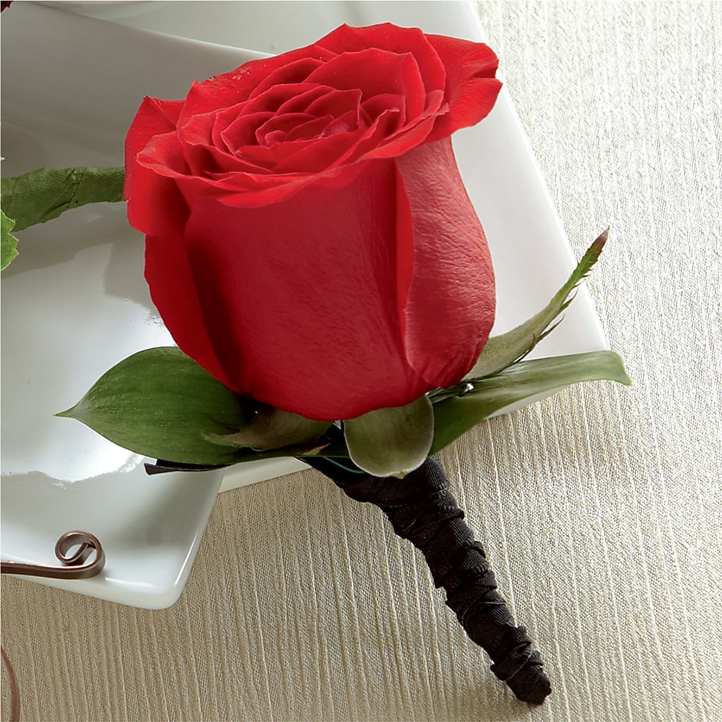 Red Rose Boutonniere – CHRISTELL'S FLOWERS, Killeen TX