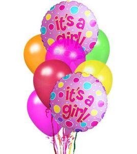 It's A Girl! Balloon Bouquet – CHRISTELL'S FLOWERS, Killeen TX