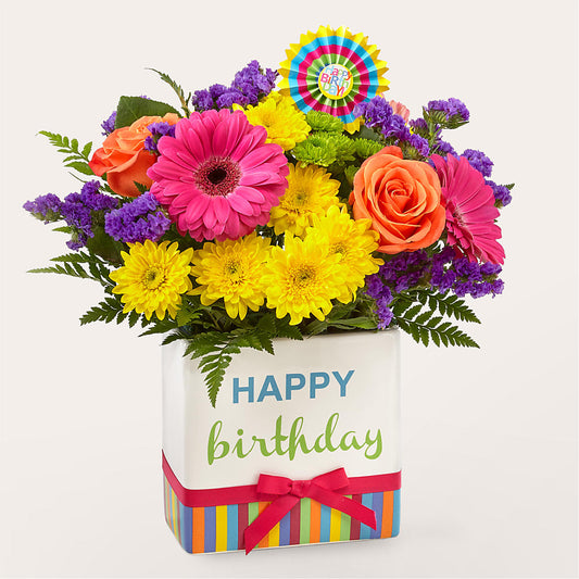 Birthday Brights Bouquet – CHRISTELL'S FLOWERS, Killeen TX