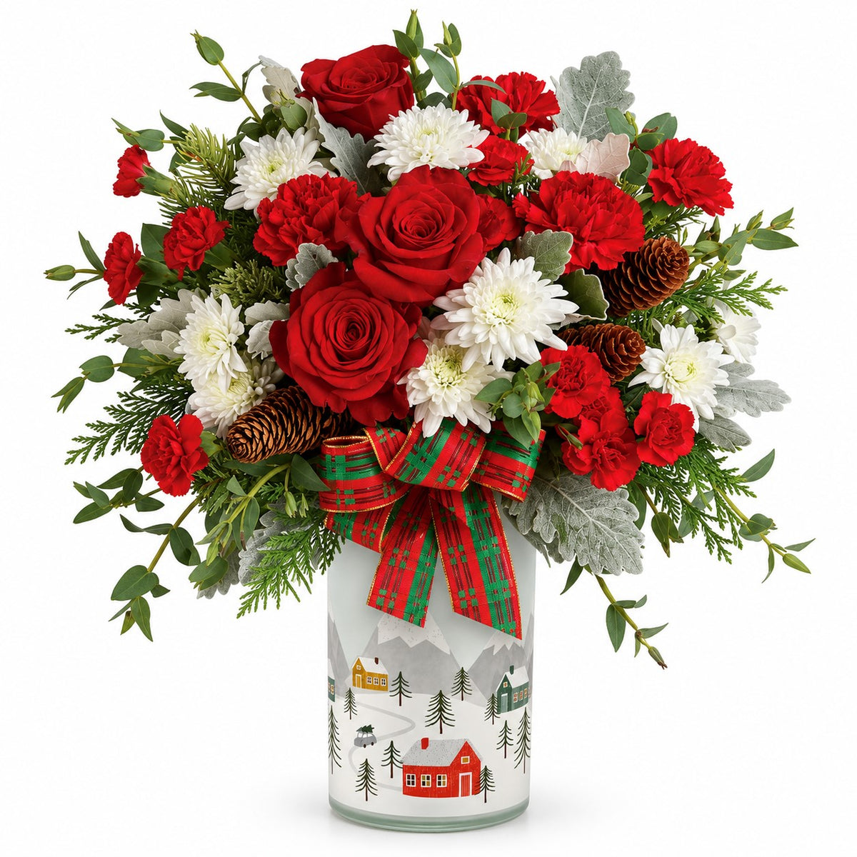 Snow Capped Bouquet – CHRISTELL'S FLOWERS, Killeen TX