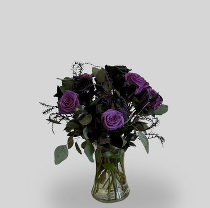 Violet Twilight Rose Bouquet – CHRISTELL'S FLOWERS, Killeen TX