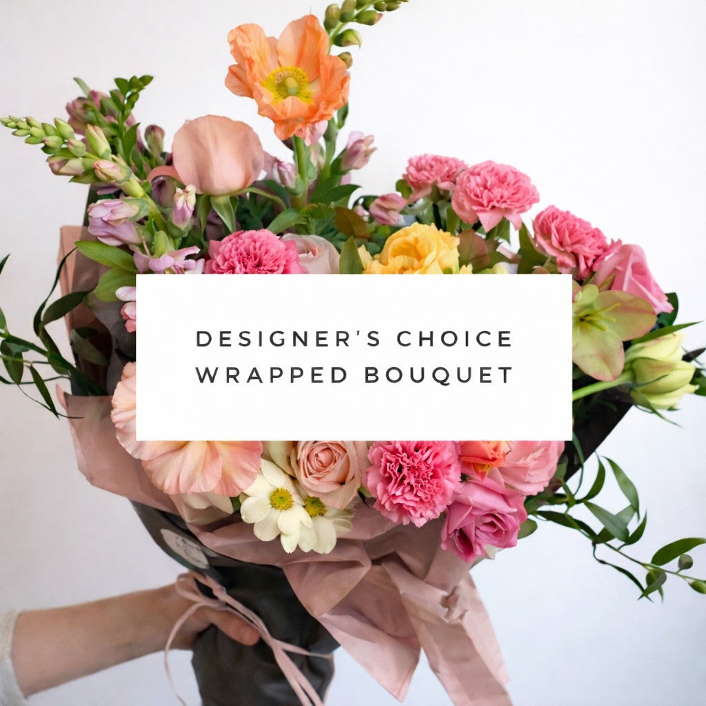 Designer's Choice Wrapped Bouquet – CHRISTELL'S FLOWERS, Killeen TX