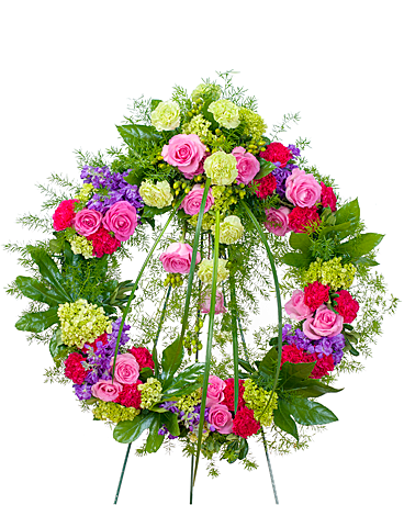 Effervescence Standing Wreath