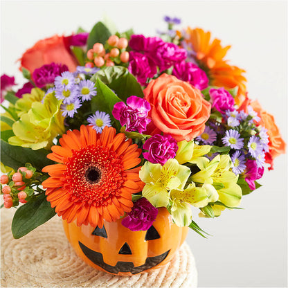 Tricks & Treats Pumpkin – CHRISTELL'S FLOWERS, Killeen TX