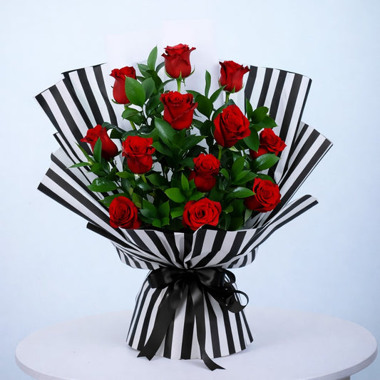 Paris Wrapped Bouquet