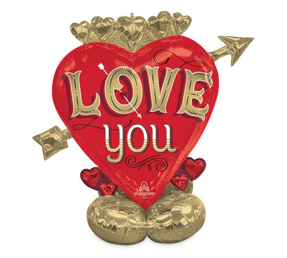 Love Heart Airloonz – CHRISTELL'S FLOWERS, Killeen TX