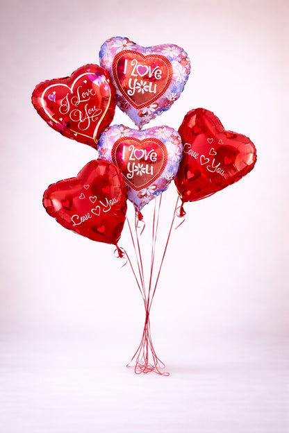 I Love You Balloon Bouquet (multi options)