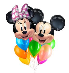 Mickey & Minnie Balloon Bouquet – CHRISTELL'S FLOWERS, Killeen TX