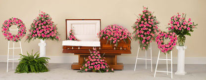 Forever Yours Pink Sympathy Collections – CHRISTELL'S FLOWERS, Killeen TX