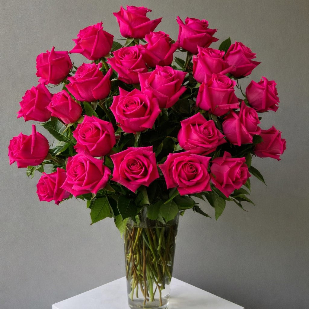 Premium Pink Rose Bouquet (3 Dozen)