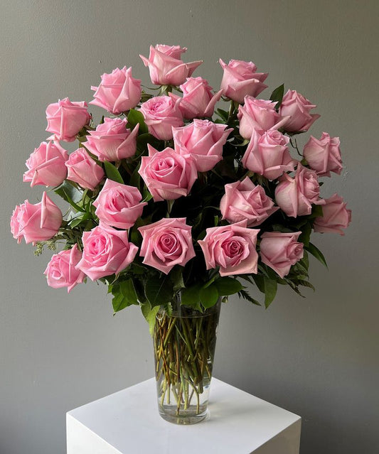 3 Dozen Premium Pink Roses