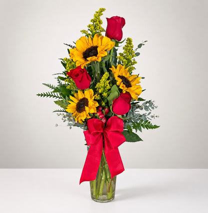 Roses & Sunflowers