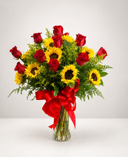 Roses & Sunflowers