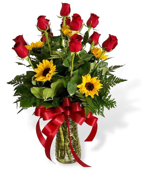 Roses & Sunflowers