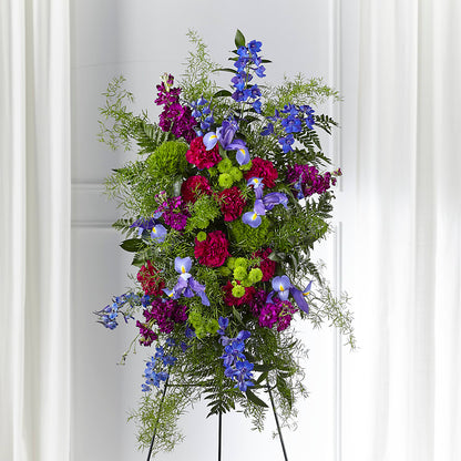 Heavenly Skies Standing Spray – CHRISTELL'S FLOWERS, Killeen TX