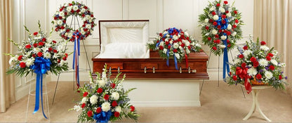 Patriot's Full Service Sympathy Set