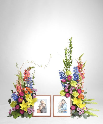 Loving Farewell Photo Tribute Bouquet – CHRISTELL'S FLOWERS, Killeen TX