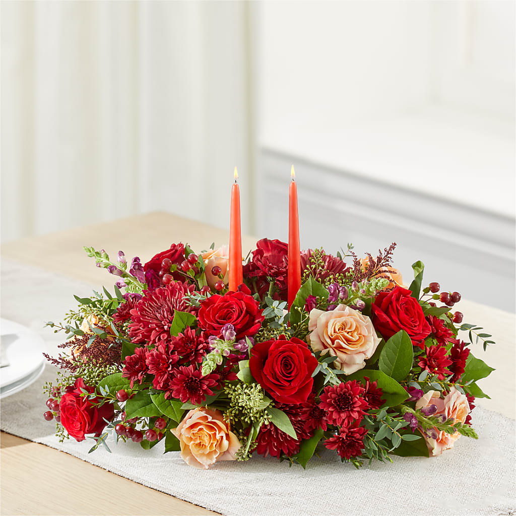 Most Thankful Centerpiece – CHRISTELL'S FLOWERS, Killeen TX