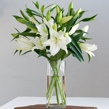 White Lily Bouquet – CHRISTELL'S FLOWERS, Killeen TX