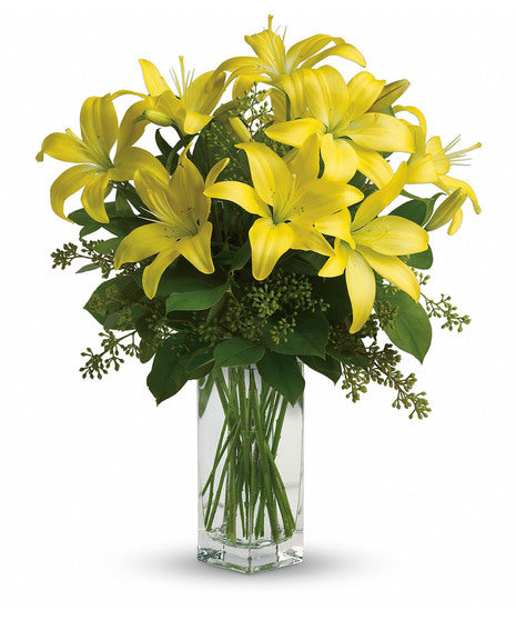 Yellow Lily Bouquet