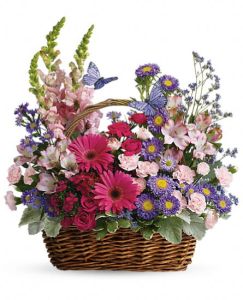 Country Basket Blooms