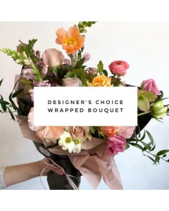 Designer's Choice Wrapped Bouquet