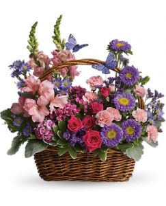 Country Basket Blooms