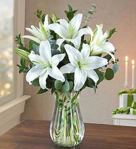 White Lily Bouquet